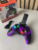 ⁦Manette de jeu sans fil IPEGA PG-9666TH avec poignets lumineux RGB - يد تحكم لاسلكية⁩ - الصورة ⁦9⁩