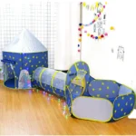 ⁦Tente de jeu 3 pièces pour enfants Château et Tunnel avec piscine - خيمة ترفيهية للأطفال⁩ - الصورة ⁦6⁩