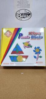 ⁦Montessori Method Wooden Pattern Blocks (125 pcs)⁩ - الصورة ⁦4⁩