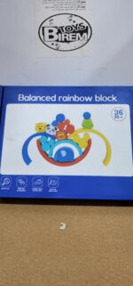 ⁦balanced rainbow block لعبة توازن الاقراص والاشكال⁩ - الصورة ⁦3⁩