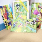 Set 4 Puzzle Wood (مجموعة 4 بازل خشبي)