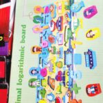Man Car Animal Logarithmic Board لوحة تعليم الارقام والحيوانات والمركبات