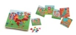 ⁦Mushroom Nail Puzzle Set  بازل المسامير لتشكيل الكلمات والصور⁩ - الصورة ⁦4⁩
