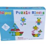 puzzle blocks 60 psc تونغرام 60 قطعة