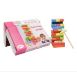 Cartoon Jenga لعبة الابراج الخشبية