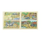 ⁦Set 4 Puzzle Wood (مجموعة 4 بازل خشبي)⁩ - الصورة ⁦3⁩