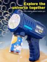 ⁦مسدس الفقاعات الكهربائي للأطفال bubble gun⁩ - الصورة ⁦5⁩