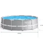 ⁦اينتاكس 366*76 سم piscine bar oval 366*76 cm⁩ - الصورة ⁦5⁩