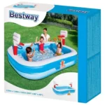 ⁦مسبح باستواي 262*157*46 سم piscine bestway rectangulaire 262*157*46 cm⁩ - الصورة ⁦3⁩