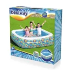 ⁦مسبح باستواي 229*152*56 سم piscine bestway rectangulaire 229*152*56 cm⁩ - الصورة ⁦3⁩