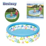 ⁦مسبح باستواي دائري 102*25 سم piscine bestway 102*25 cm⁩ - الصورة ⁦3⁩