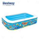 ⁦مسبح باستواي 229*152*56 سم piscine bestway rectangulaire 229*152*56 cm⁩ - الصورة ⁦2⁩