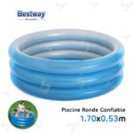 ⁦مسبح باستواي دائري 170*53 سم piscine bestway rond 170*53 cm⁩ - الصورة ⁦2⁩