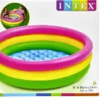 ⁦مسبح اينتاكس دائري 86*25 سم PISCINE INTEX ROND 86*25 CM⁩ - الصورة ⁦4⁩