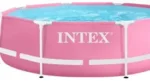 ⁦مسبح اينتاكس دائري 244*76 سم غوز piscine intex rose rond 244*76 cm⁩ - الصورة ⁦4⁩
