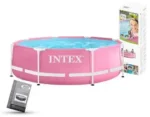 ⁦مسبح اينتاكس دائري 244*76 سم غوز piscine intex rose rond 244*76 cm⁩ - الصورة ⁦2⁩